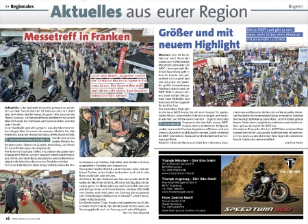 Motorradszene - Ausgabe 01/26